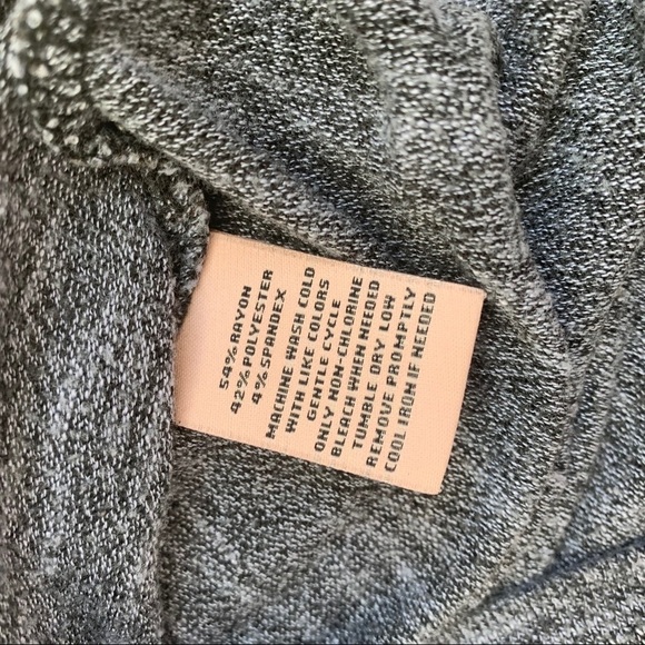 JUICY COUTURE GRAY TUNIC SHIRT SIZE XS - Picture 6 of 9